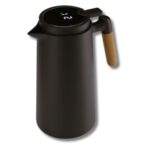 Jarro Garrafa Térmica 1L com Termômetro Digital – Preto – Controle Preciso da Temperatura