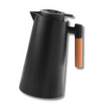 Jarro Garrafa Térmica 1L com Termômetro Digital – Preto – Controle Preciso da Temperatura