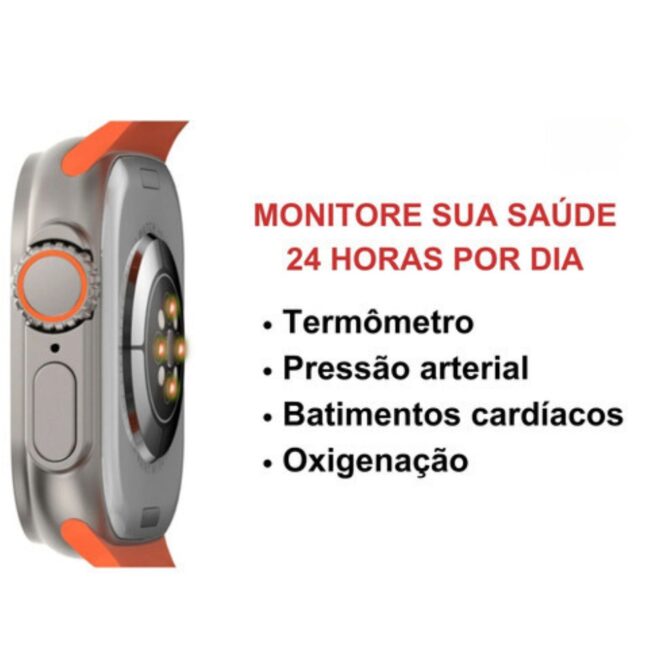 Smartwatch X8 Ultra Esportivo - Relógio Inteligente de Alta Performance