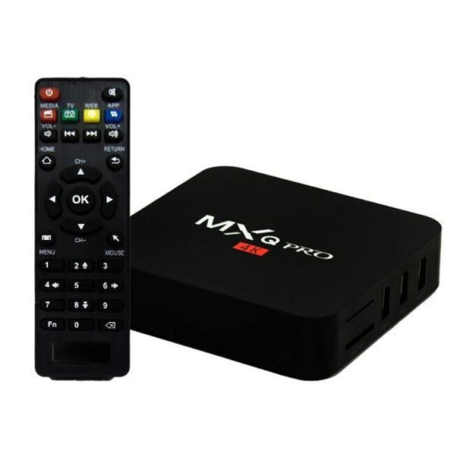 TV Box MXQ 4K 5G com Controle Remoto - Android 11