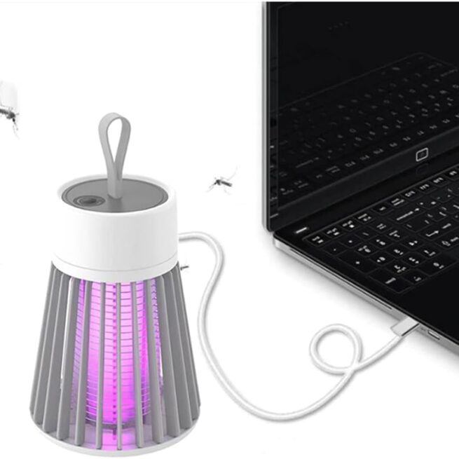 Luminária Abajur Mata Mosquito e Pernilongo com Luz Ultravioleta Cooler – Proteção Eficiente