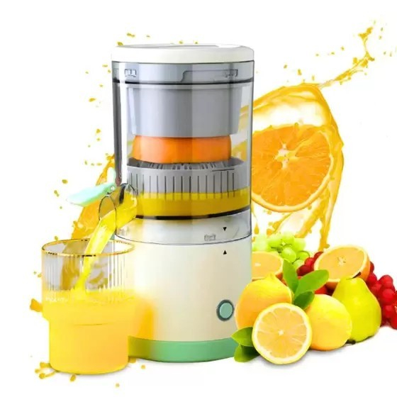 Espremedor de Frutas Mini Automático Recarregável Bivolt – Cores Sortidas – Praticidade no Dia a Dia