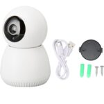 Câmera de Segurança IP Wi-Fi com Vigilância Motorizada 360° – Proteção Completa para Seu Ambiente