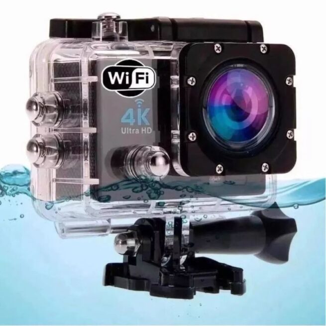 Câmera Filmadora HD 4K Sport Wi-Fi Bivolt – Alta Definição e Resistência
