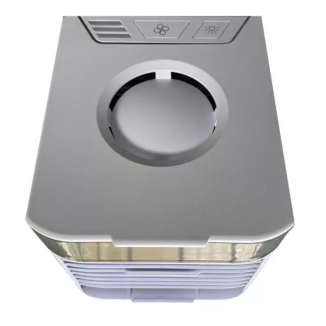 Climatizador Umidificador de Ar Portátil com LED - Bivolt