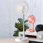 Ventilador Retrátil Portátil Recarregável Dobrável