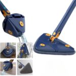 Esfregão Mop Triangular 360° – Modelo BM-F992 – Limpeza Fácil e Eficiente