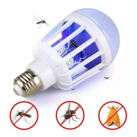 Lâmpada LED Bulbo Fria com Função Mata Mosquito e Repelente de Moscas – Bivolt 15W – Proteção e Economia