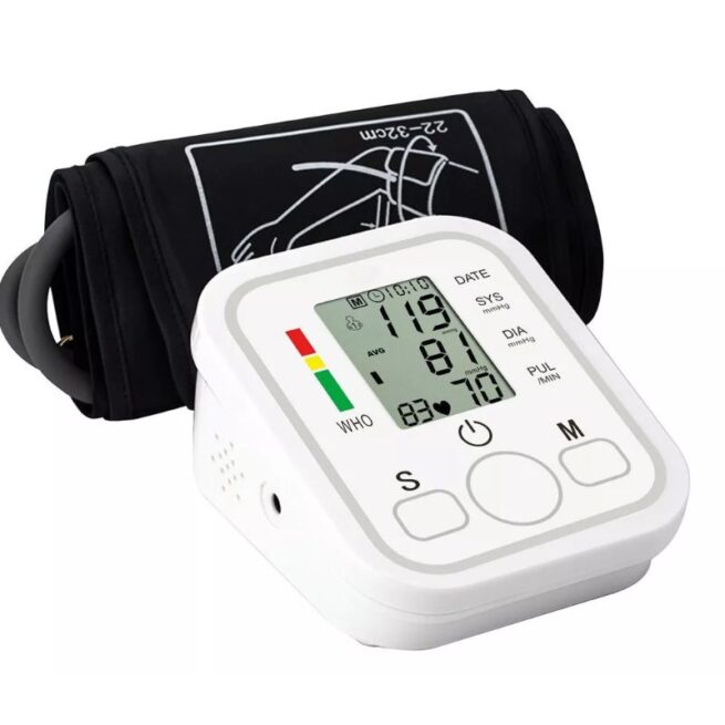 Monitor Digital de Pressão Arterial – Fácil de Usar e Preciso