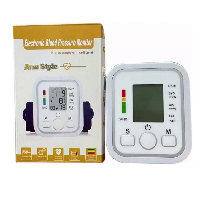 Monitor Digital de Pressão Arterial – Fácil de Usar e Preciso