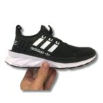 Tênis Adidas Fivela - 1ª Linha Premium Azul