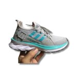 Tênis Adidas Fivela - 1ª Linha Premium Azul