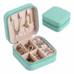 Porta-Jóias Caixa Organizadora Portátil - Cores Sortidas