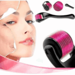 Dermaroller com Microagulhas Anti-Rugas 1mm – Tratamento Estético Eficaz