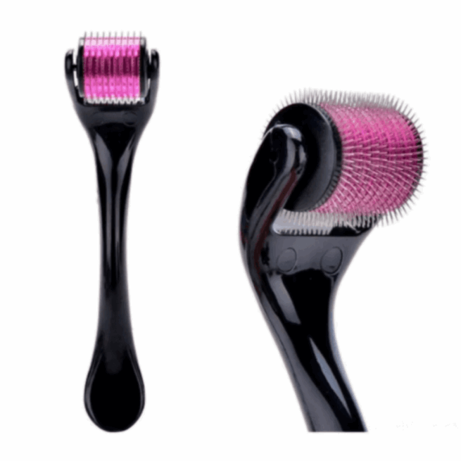 Dermaroller com Microagulhas Anti-Rugas 1mm – Tratamento Estético Eficaz