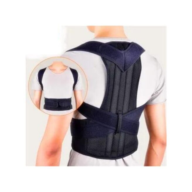Colete Corretor de Postura Ortopédico Masculino – Tamanho L (G) – Suporte e Conforto