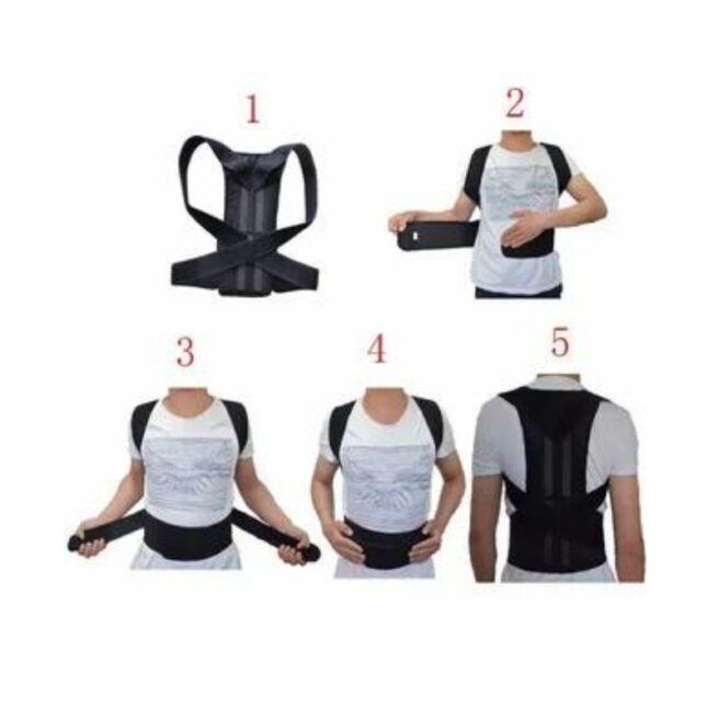 Colete Corretor de Postura Ortopédico Masculino – Tamanho L (G) – Suporte e Conforto