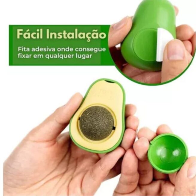 Brinquedo para Gatos Abacate com Catnip