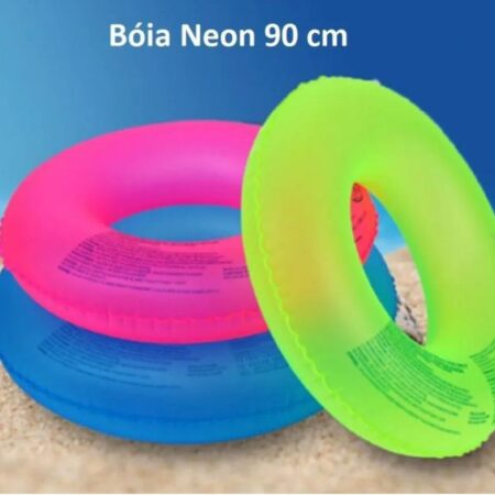 Boia Inflável Neon Infantil e Adulto 90cm