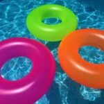 Boia Inflável Neon Infantil e Adulto 90cm