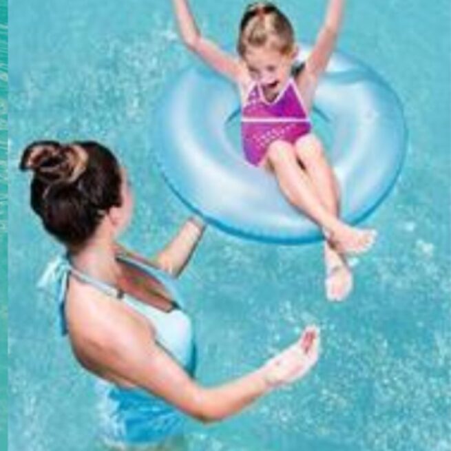 Boia Inflável Neon Infantil e Adulto 90cm