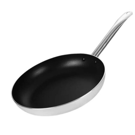 Frigideira Grande antiaderente Alumínio Profissional- Preto