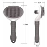 Escova Rasqueadeira Removedora de Pelos para Pet