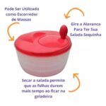 Seca Salada Centrífuga - Vermelho