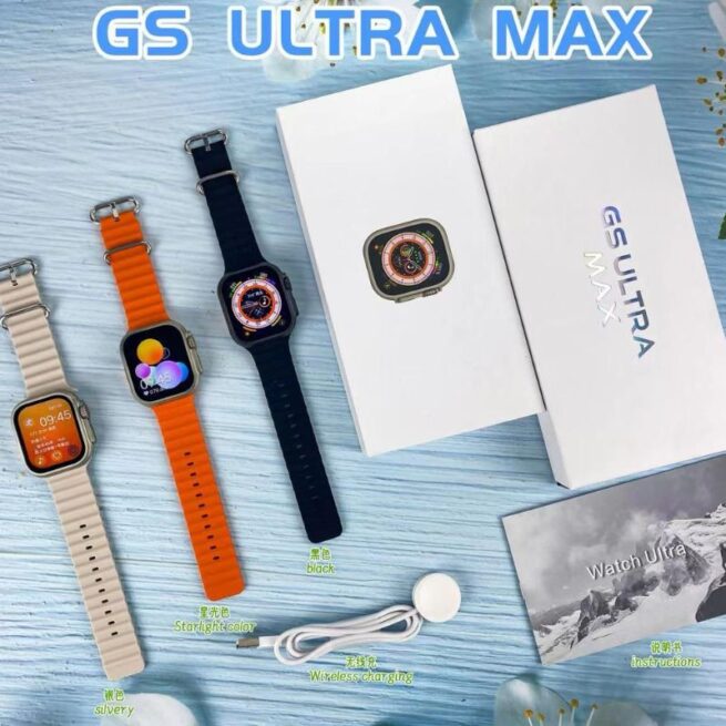 Smartwatch GS Ultra Max - Preto