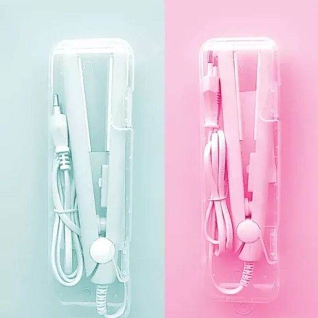 Mini Chapinha Portátil para Cabelo Bivolt (Cores Sortidas) – Praticidade e Estilo