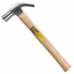 Martelo Unha Cabo Madeira 27mm x 33cm - AR0117 Bege/Prata