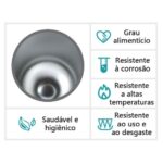 Copo Cuia Térmico Inox 360 ml com Tampa Antivazamento – Ciano – Design Moderno e Funcional