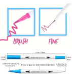 (Transparente) Kit Livro Colorir CAPIVARA (Roxo) + 80 Canetas - Com Maletinha