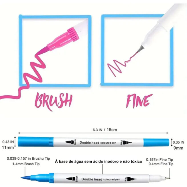 (Transparente) Kit Livro Colorir CAPIVARA (Roxo) + 80 Canetas - Com Maletinha