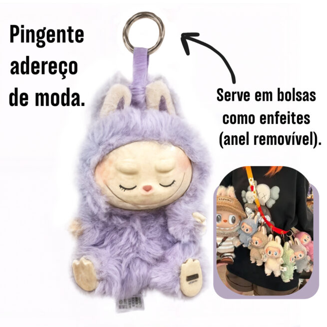 Labubu Monstros Mini Pelúcias Colecionáveis Personalizáveis – Geração 2 Sortidos – Sem Caixa