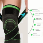 Joelheira de Compressão Ortopédica MWKS 6906 – Unidade – Suporte e Conforto para suas Articulações