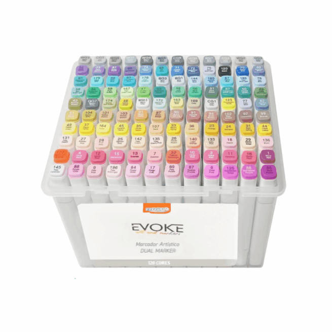 Kit Livro para Colorir Bobbie Goods (Verde) + 120 Canetas Coloridas