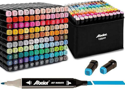 Kit Livro para Colorir Bobbie Goods (Roxo) + 120 Canetas Coloridas