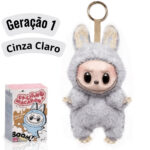 Kit Geração 1 com Caixa e Roupas – Labubu Monstros Mini Pelúcias Colecionáveis + Roupa – Sortidos