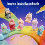 Kit Geração 3 Sem Caixa com Roupas – Labubu Monstros Mini Pelúcias Colecionáveis + Roupa – Sortidos