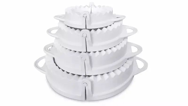 Conjunto de Formas para Pastel 4 Peças - Fácil de Usar e Limpar