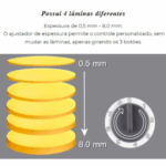 5 em 1 Cortador de Legumes Multifuncional (Cores Sortidas) - Praticidade na Cozinha