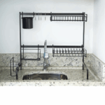 Organizador Suspenso para Pia de Cozinha Autosustentável com 14 Peças - Aramado