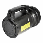 T6 LANTERNA BIVOLT - Holofote LED PRETO 30W TD-6000A Recarregável Pesca Trilha Camping- BM-6000