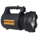 T6 LANTERNA BIVOLT - Holofote LED PRETO 30W TD-6000A Recarregável Pesca Trilha Camping- BM-6000