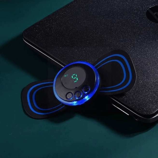 Mini Massageador Elétrico Portátil Cervical USB