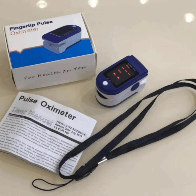 Oxímetro Digital Portátil de Pulso para Dedo