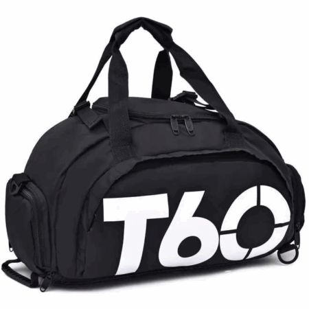 Bolsa Esportiva Multifuncional T60 Preto – Versátil e Resistente
