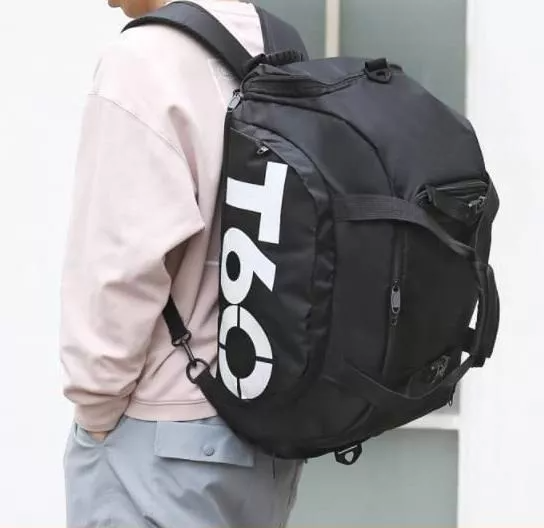 Bolsa Esportiva Multifuncional T60 Preto – Versátil e Resistente