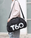 Bolsa Esportiva Multifuncional T60 Preto – Versátil e Resistente